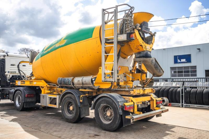 Cifa BETON MIXER/MALAXEUR/MISCHER 12M3 - STEERING AXLE - Полуремарке бетон миксер: снимка 4 Cifa BETON MIXER/MALAXEUR/MISCHER 12M3 - STEERING AXLE - Полуремарке бетон миксер: снимка 4