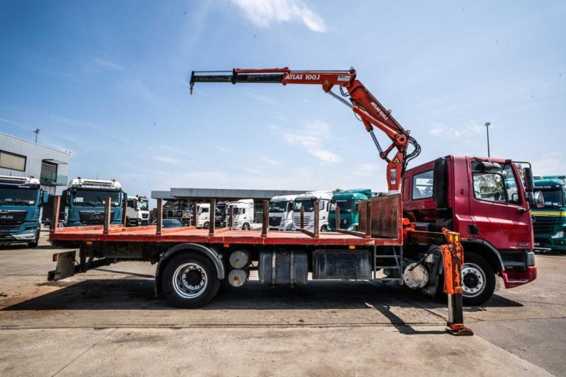 DAF 65.180 - ATLAS 100.1 - Бордови камион, Камион с кран: снимка 3 DAF 65.180 - ATLAS 100.1 - Бордови камион, Камион с кран: снимка 3