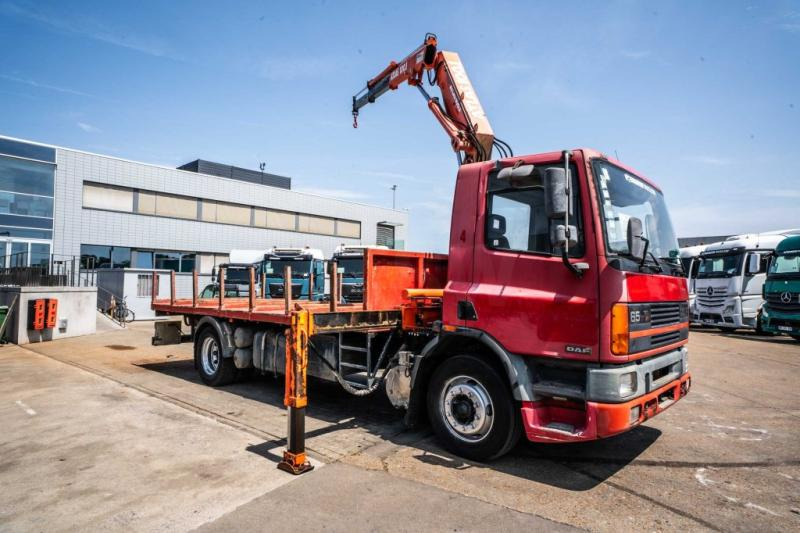 DAF 65.180 - ATLAS 100.1 - Бордови камион, Камион с кран: снимка 2 DAF 65.180 - ATLAS 100.1 - Бордови камион, Камион с кран: снимка 2