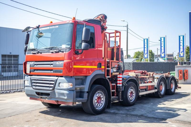DAF CF 410-8X4+MKG 141A2 - EURO 5 - Мултилифт с кука камион, Камион с кран: снимка 2 DAF CF 410-8X4+MKG 141A2 - EURO 5 - Мултилифт с кука камион, Камион с кран: снимка 2