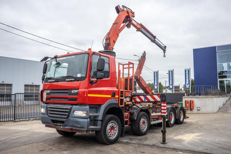 DAF CF 410-8X4+MKG 141A2 - EURO 5 - Мултилифт с кука камион, Камион с кран: снимка 1 DAF CF 410-8X4+MKG 141A2 - EURO 5 - Мултилифт с кука камион, Камион с кран: снимка 1