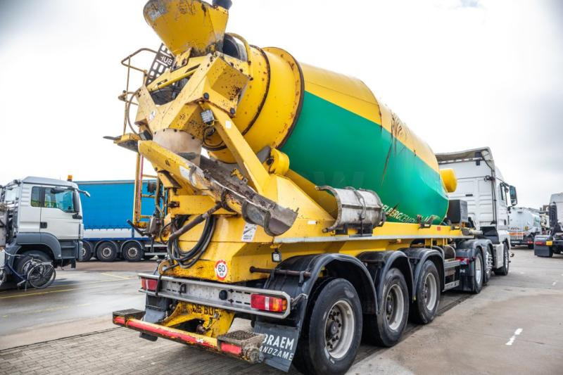 DE BUF BETON MIXER/MALAXEUR/MISCHER 12M3 - Полуремарке бетон миксер: снимка 3 DE BUF BETON MIXER/MALAXEUR/MISCHER 12M3 - Полуремарке бетон миксер: снимка 3