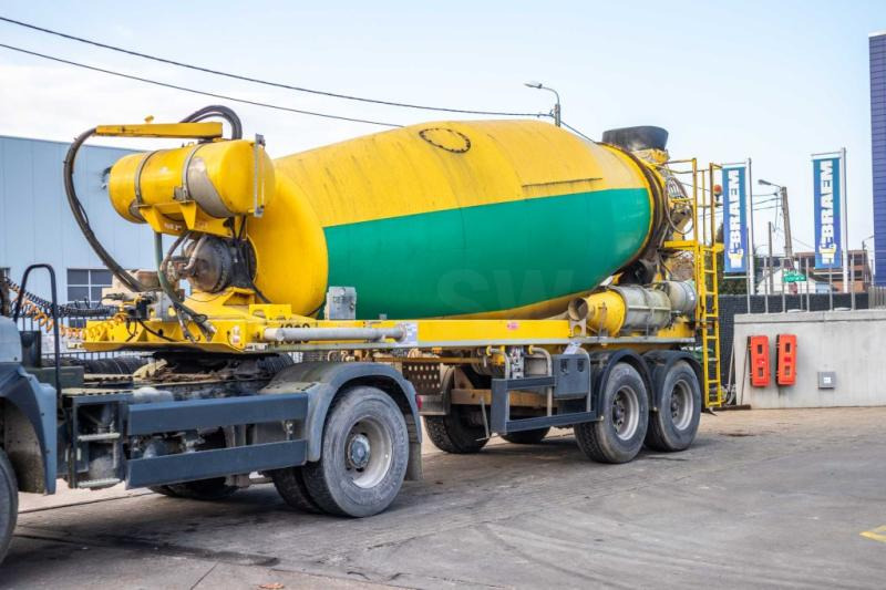 DE BUF BETON MIXER/MISCHER/MALAXEUR12M³ - Полуремарке бетон миксер: снимка 1 DE BUF BETON MIXER/MISCHER/MALAXEUR12M³ - Полуремарке бетон миксер: снимка 1