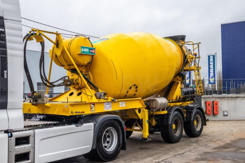 Imer BETON MIXER/MALAXEUR/MISCHER-10M3- STEERING AXLE - Полуремарке бетон миксер: снимка 1 Imer BETON MIXER/MALAXEUR/MISCHER-10M3- STEERING AXLE - Полуремарке бетон миксер: снимка 1