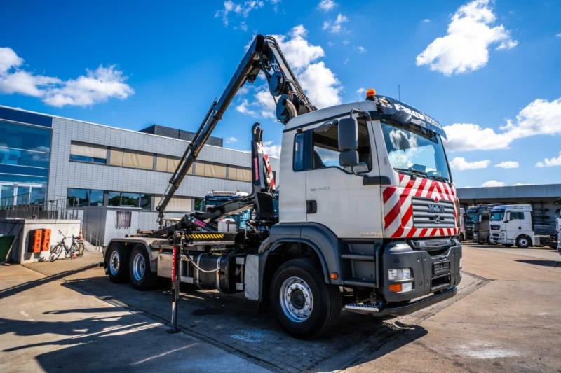 MAN TGA 26.320 BL -6X2-4+HIAB 122 E3 HIDUO - Мултилифт с кука камион, Камион с кран: снимка 2 MAN TGA 26.320 BL -6X2-4+HIAB 122 E3 HIDUO - Мултилифт с кука камион, Камион с кран: снимка 2