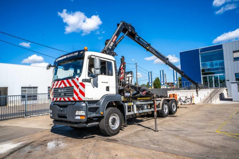 MAN TGA 26.320 BL -6X2-4+HIAB 122 E3 HIDUO - Мултилифт с кука камион, Камион с кран: снимка 1 MAN TGA 26.320 BL -6X2-4+HIAB 122 E3 HIDUO - Мултилифт с кука камион, Камион с кран: снимка 1