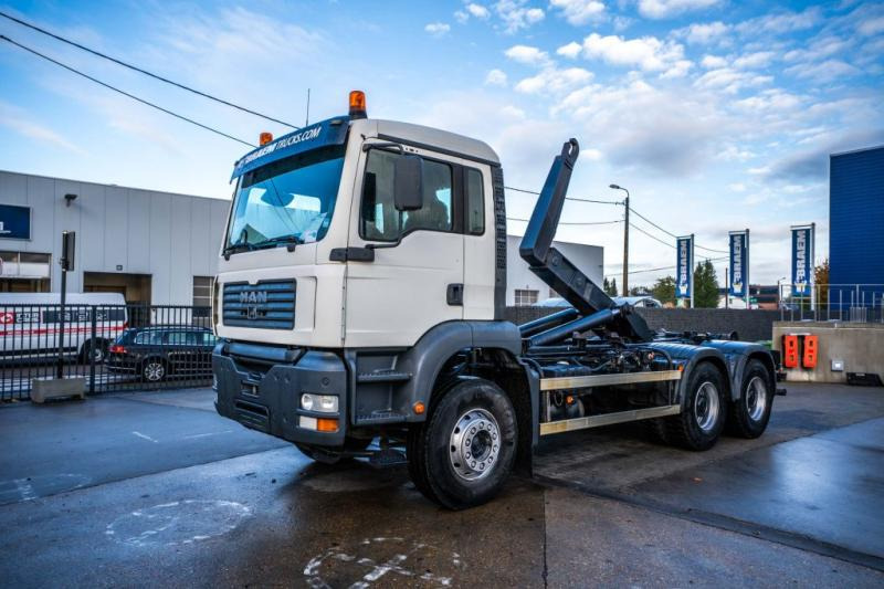 MAN TGA 33.360 BB - Мултилифт с кука камион: снимка 1 MAN TGA 33.360 BB - Мултилифт с кука камион: снимка 1