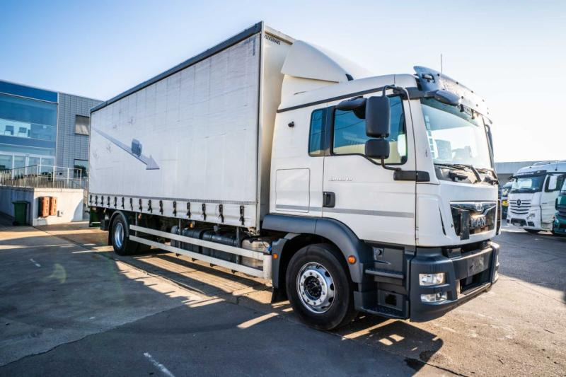 MAN TGM 18.340 BL+DHOLLANDIA - Камион с брезент: снимка 2 MAN TGM 18.340 BL+DHOLLANDIA - Камион с брезент: снимка 2