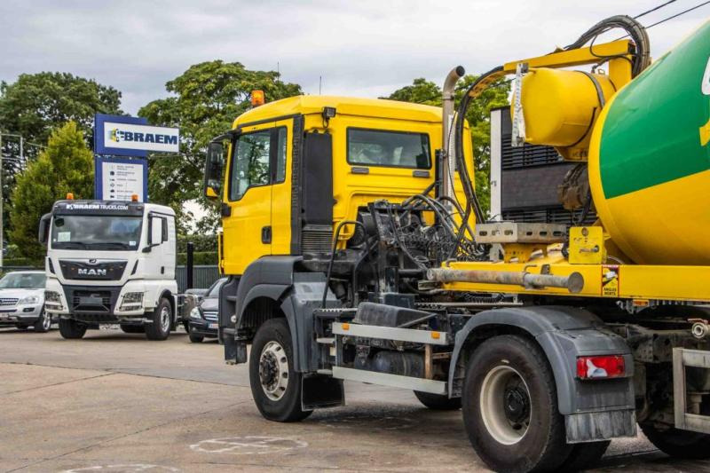 Бетоновоз MAN TGS 18.360 BLS-4X4 + MIXER 10M3: снимка 7