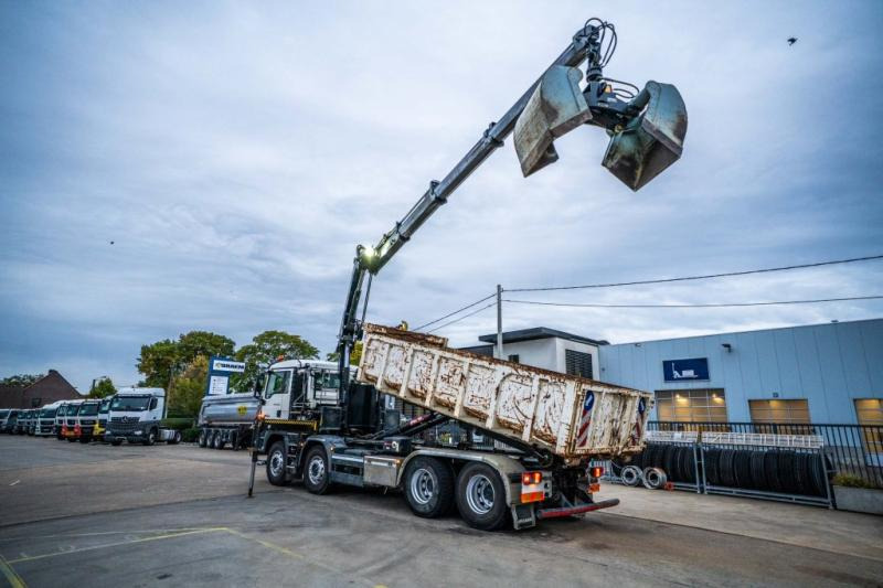 MAN TGS 32.420 BL + HIAB X-HIDUO 188/3x - Мултилифт с кука камион, Камион с кран: снимка 5 MAN TGS 32.420 BL + HIAB X-HIDUO 188/3x - Мултилифт с кука камион, Камион с кран: снимка 5