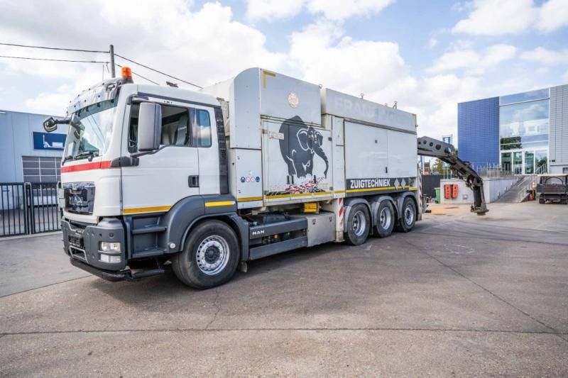 MAN TGS 32.540 8x4-4 BL + MTS - Каналопочистваща машина: снимка 1 MAN TGS 32.540 8x4-4 BL + MTS - Каналопочистваща машина: снимка 1