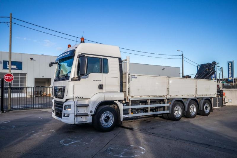 MAN TGS 35.420 BL-8X4-4 +HIAB 188 E-2 - Бордови камион, Камион с кран: снимка 1 MAN TGS 35.420 BL-8X4-4 +HIAB 188 E-2 - Бордови камион, Камион с кран: снимка 1