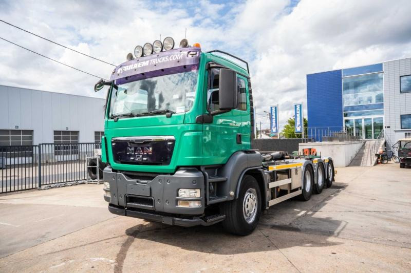 MAN TGS 35.440 BL 8x4-4 - Мултилифт с кука камион: снимка 1 MAN TGS 35.440 BL 8x4-4 - Мултилифт с кука камион: снимка 1