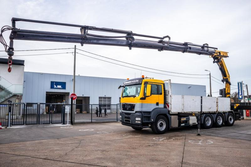 MAN TGS 35.440 BL - PK 42002-SH/6xhydr. - Бордови камион, Камион с кран: снимка 1 MAN TGS 35.440 BL - PK 42002-SH/6xhydr. - Бордови камион, Камион с кран: снимка 1