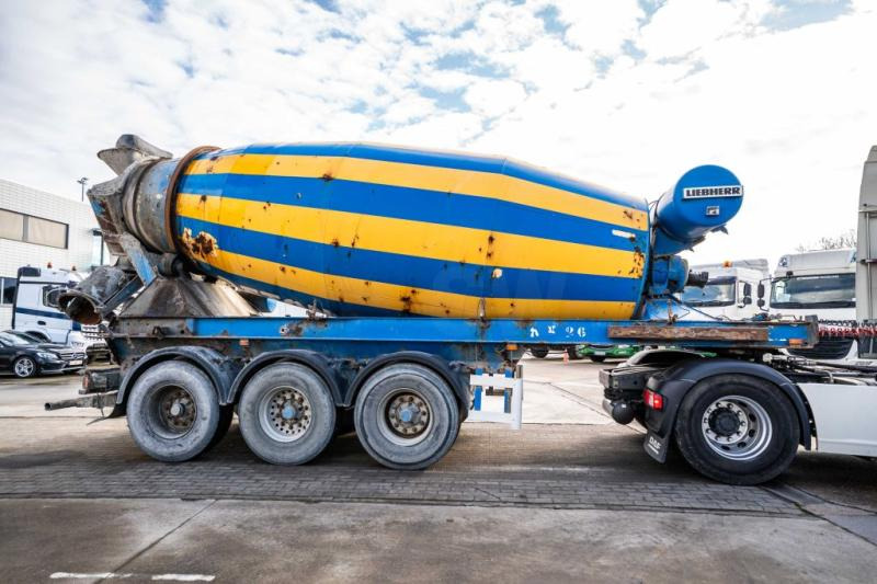 MULLER BETON MIXER/MALAXEUR/MISCHER LIEBHERR 12M3 - Полуремарке бетон миксер: снимка 3 MULLER BETON MIXER/MALAXEUR/MISCHER LIEBHERR 12M3 - Полуремарке бетон миксер: снимка 3