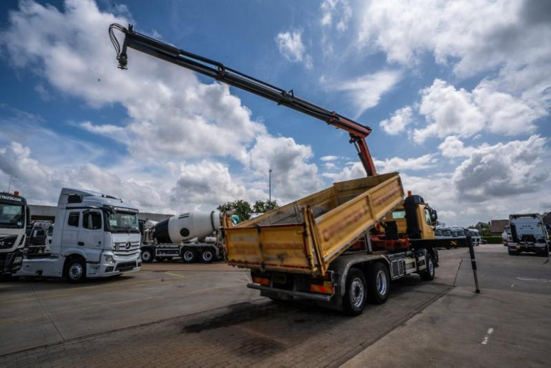 Mercedes ACTROS 2641-MP3-6x2-4+ PK 18 T/m/3XHydr. - Самосвал камион, Камион с кран: снимка 4 Mercedes ACTROS 2641-MP3-6x2-4+ PK 18 T/m/3XHydr. - Самосвал камион, Камион с кран: снимка 4