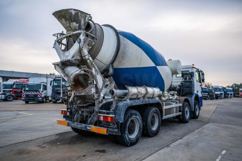 Mercedes ACTROS 4141 BB-MP2 + MIXER 9M3 - Бетоновоз: снимка 4 Mercedes ACTROS 4141 BB-MP2 + MIXER 9M3 - Бетоновоз: снимка 4