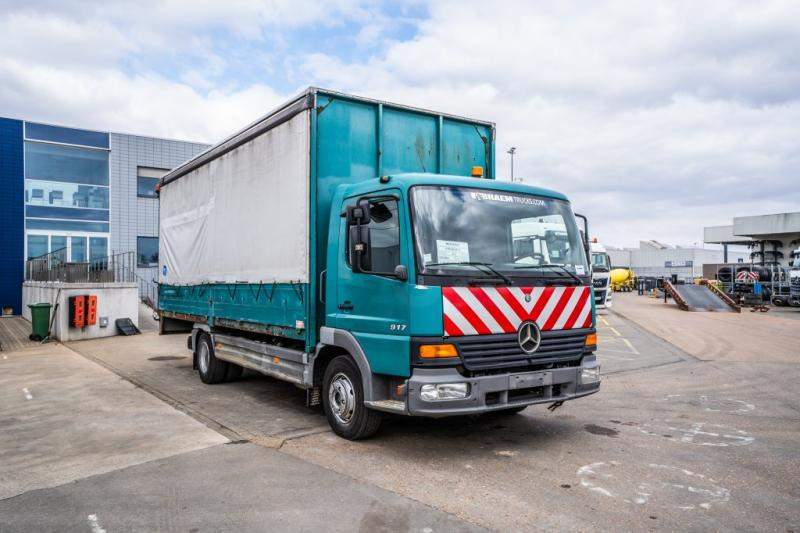 Mercedes ATEGO 917 L - Камион с брезент: снимка 2 Mercedes ATEGO 917 L - Камион с брезент: снимка 2