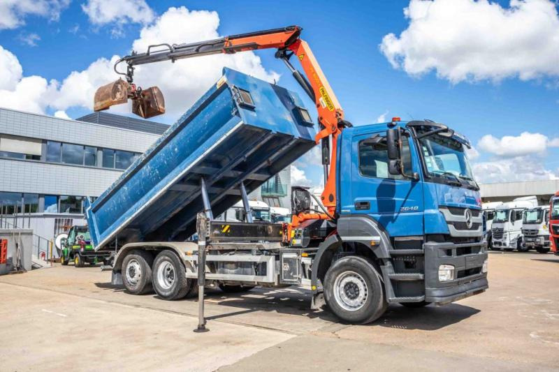 Mercedes AXOR 2640 L - PK 16001 - Самосвал камион, Камион с кран: снимка 2 Mercedes AXOR 2640 L - PK 16001 - Самосвал камион, Камион с кран: снимка 2