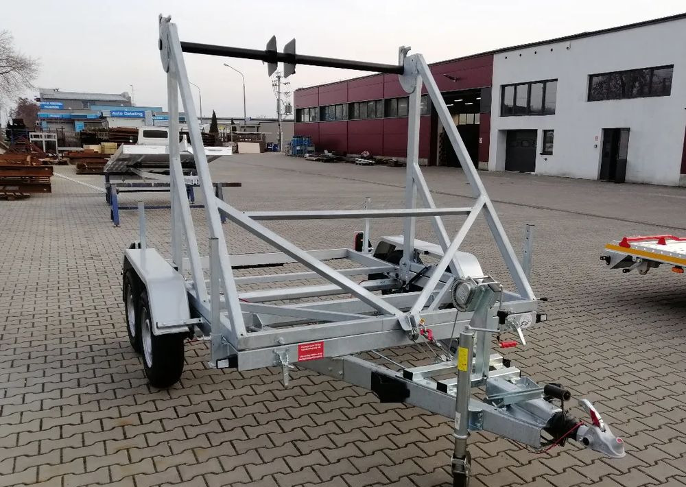 Besttrailers Przyczepa kablowa DMC 2700 kg K14" dwie osie - Кабелно ремарке: снимка 2 Besttrailers Przyczepa kablowa DMC 2700 kg K14" dwie osie - Кабелно ремарке: снимка 2