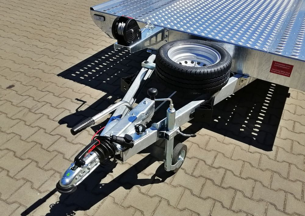 Besttrailers REBEL (Jupiter) 5,0 x2,1 2700 kg przyczepa ze skośnym fragmentem tylnym - Автовоз ремарке: снимка 4 Besttrailers REBEL (Jupiter) 5,0 x2,1 2700 kg przyczepa ze skośnym fragmentem tylnym - Автовоз ремарке: снимка 4