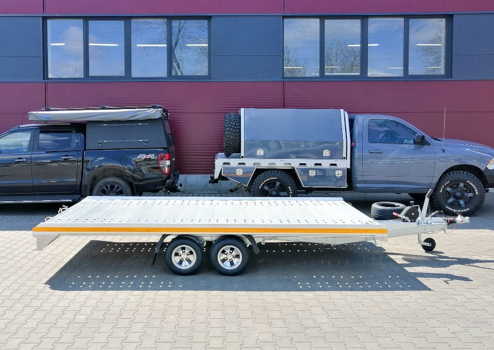 Besttrailers SONDA II ALU LED 3M - Автовоз ремарке: снимка 3 Besttrailers SONDA II ALU LED 3M - Автовоз ремарке: снимка 3