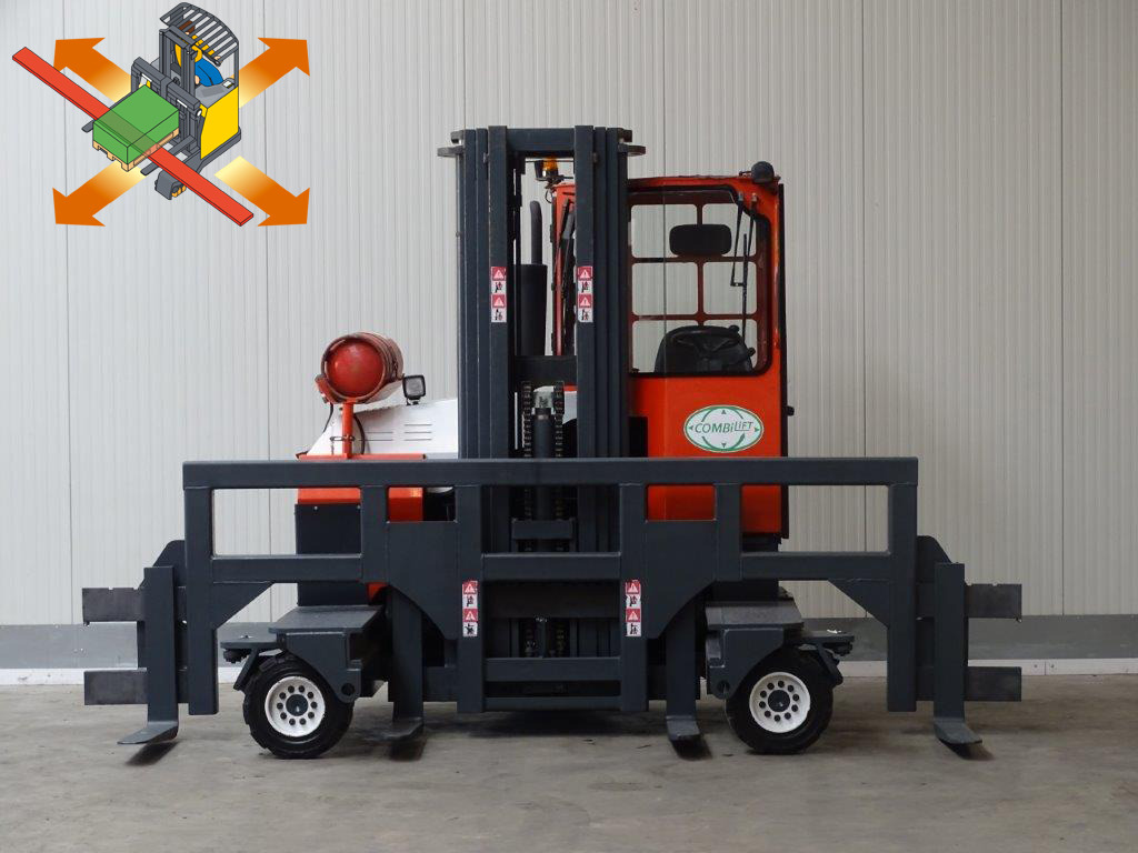 Combilift C3500 / Amlift C35 - TRIPLEX - Ричтрак с движение в 4 посоки: снимка 1 Combilift C3500 / Amlift C35 - TRIPLEX - Ричтрак с движение в 4 посоки: снимка 1