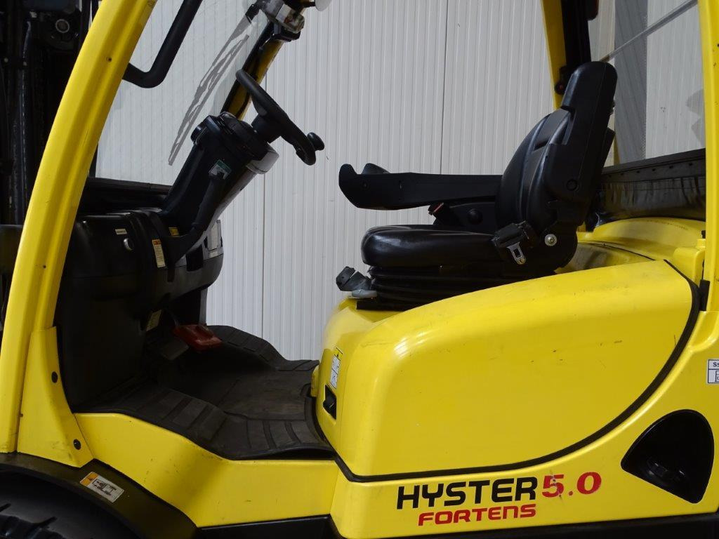 Дизелов мотокар Hyster H5.0FT - Container-Indoor-Stapler -TRIPLEX: снимка 7