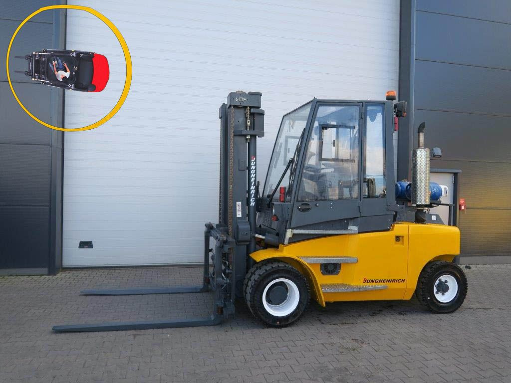 Jungheinrich Dan Truck Power+ 987 - Drehsitz - Мотокар: снимка 1 Jungheinrich Dan Truck Power+ 987 - Drehsitz - Мотокар: снимка 1