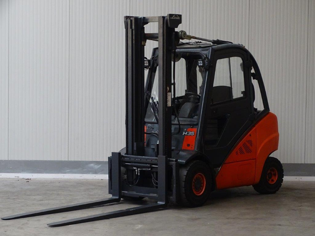 Linde H35D - Дизелов мотокар: снимка 1 Linde H35D - Дизелов мотокар: снимка 1