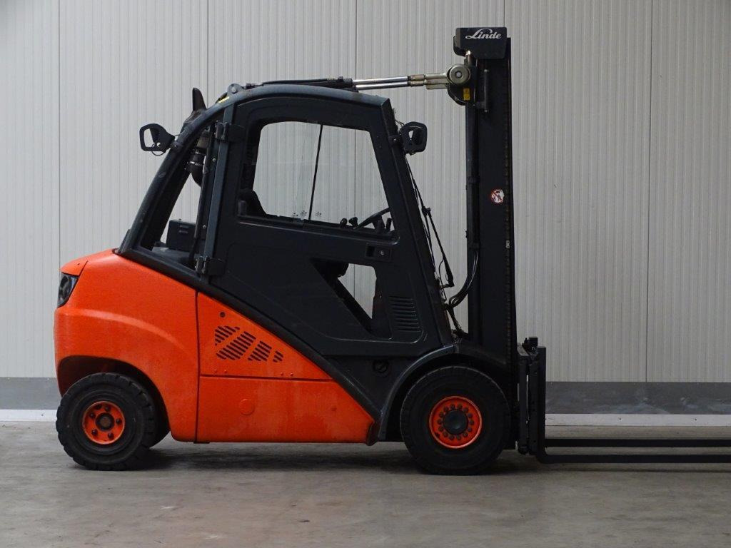 Linde H35D - Дизелов мотокар: снимка 4 Linde H35D - Дизелов мотокар: снимка 4