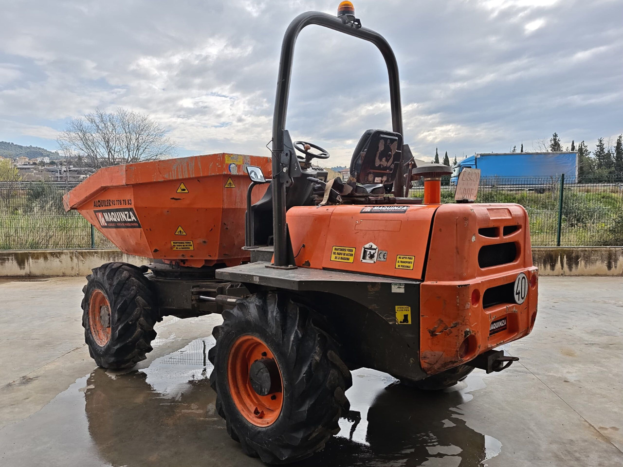 AUSA D600APG - Мини самосвал: снимка 4 AUSA D600APG - Мини самосвал: снимка 4