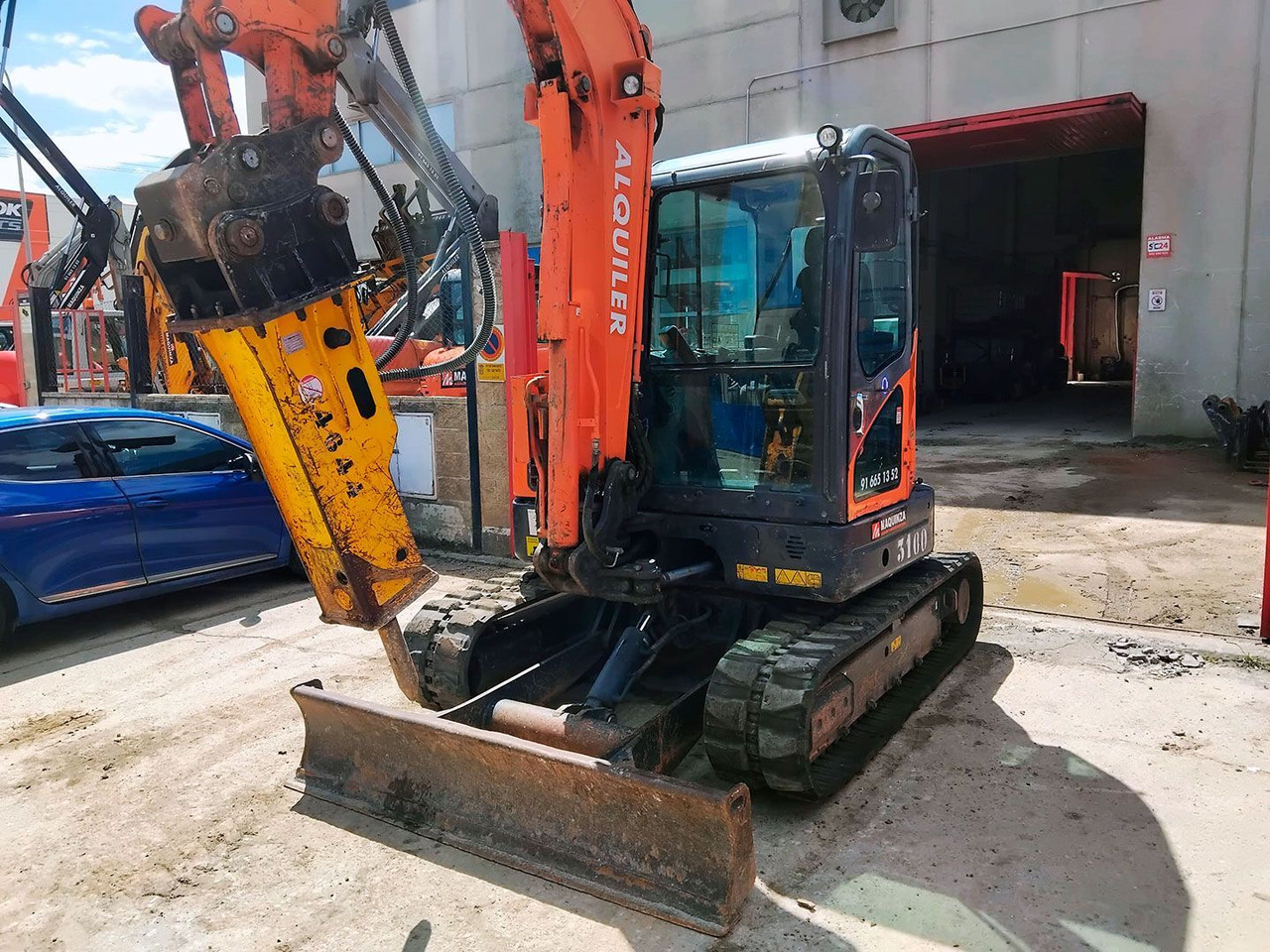 DOOSAN DX62R-3 - Мини багер: снимка 1 DOOSAN DX62R-3 - Мини багер: снимка 1