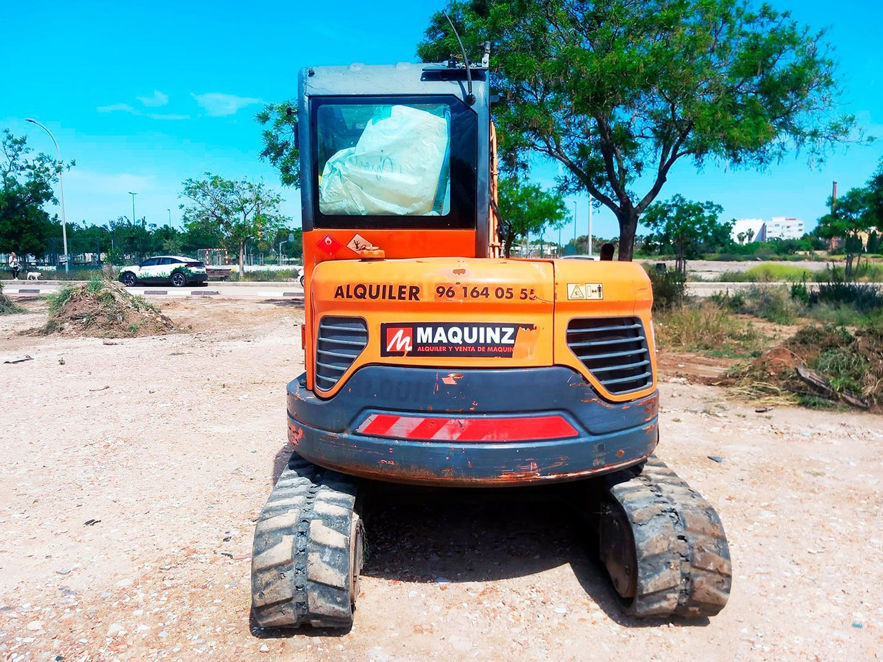 DOOSAN DX62R-3 - Мини багер: снимка 4 DOOSAN DX62R-3 - Мини багер: снимка 4