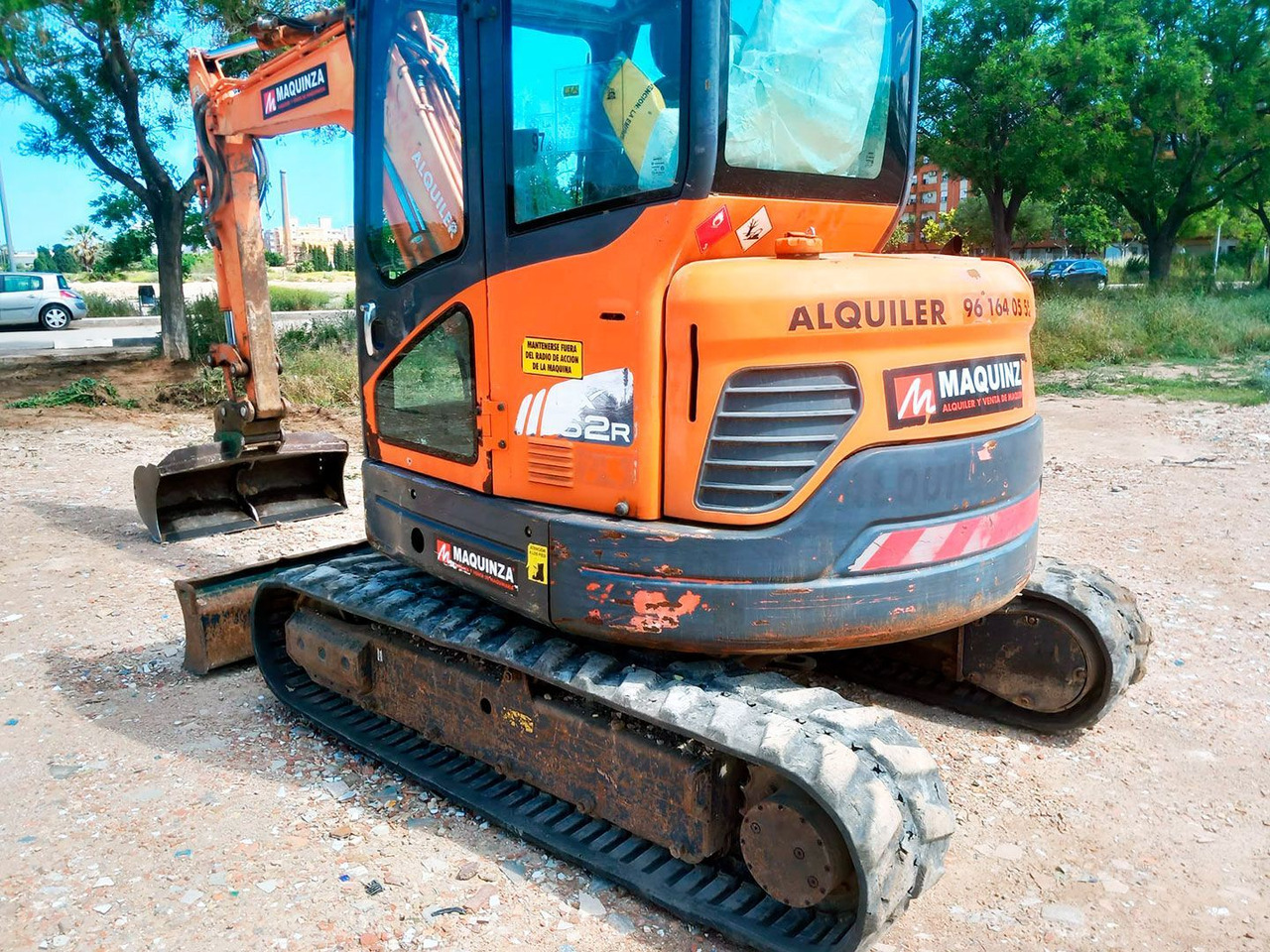 DOOSAN DX62R-3 - Мини багер: снимка 3 DOOSAN DX62R-3 - Мини багер: снимка 3