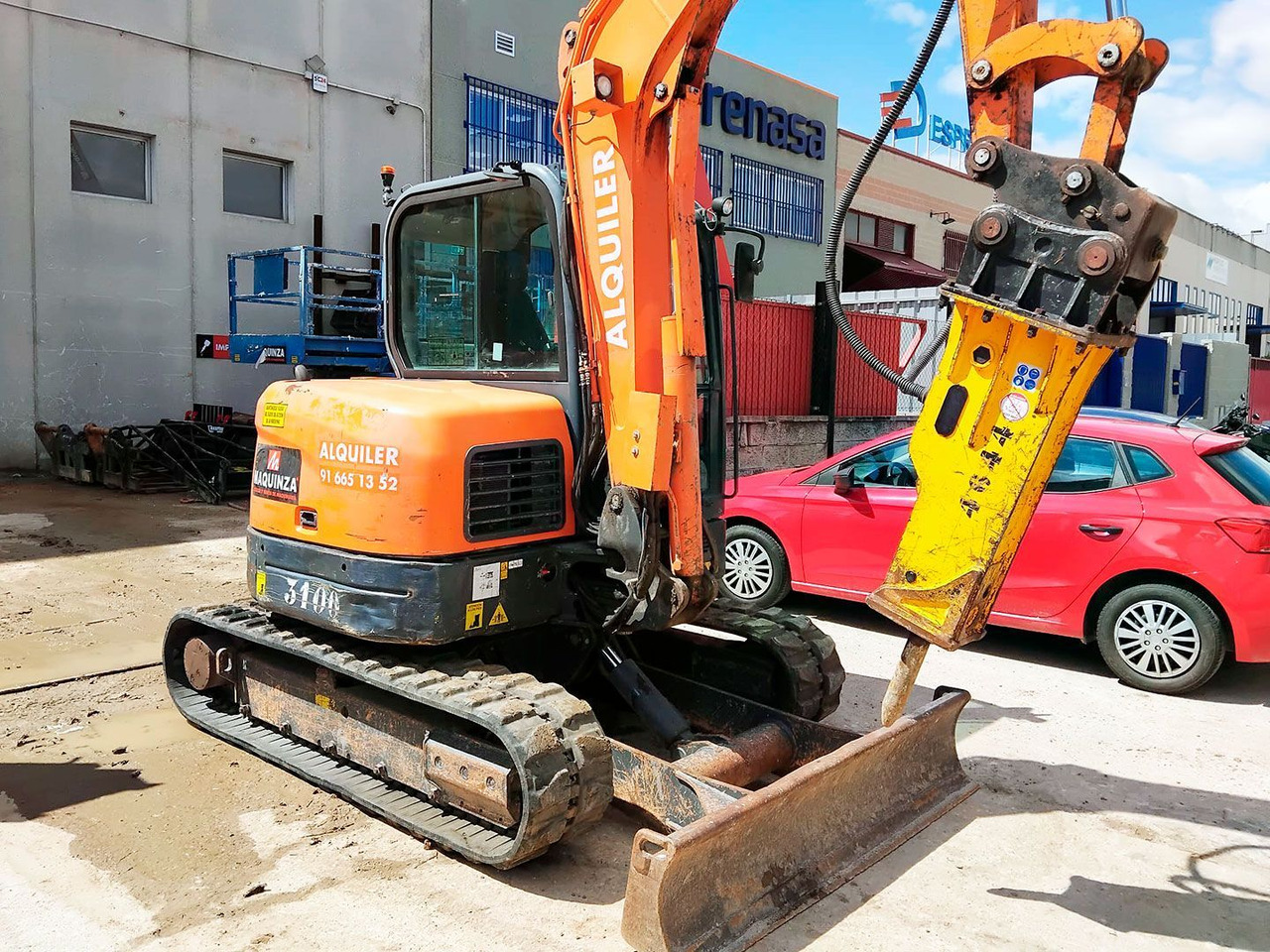 DOOSAN DX62R-3 - Мини багер: снимка 4 DOOSAN DX62R-3 - Мини багер: снимка 4
