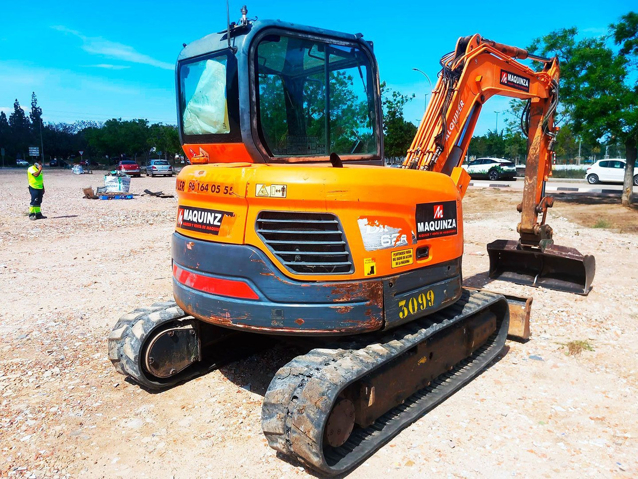 DOOSAN DX62R-3 - Мини багер: снимка 5 DOOSAN DX62R-3 - Мини багер: снимка 5