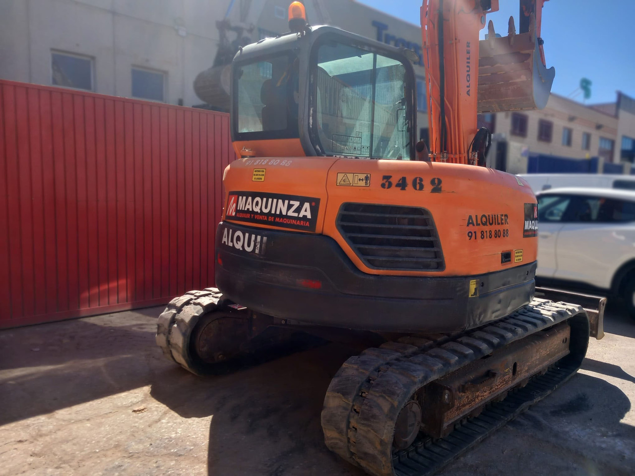 DOOSAN DX85R-3 - Мини багер: снимка 2 DOOSAN DX85R-3 - Мини багер: снимка 2