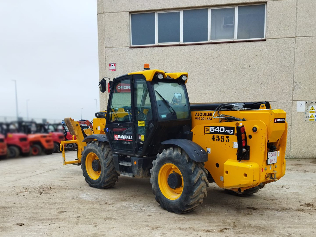 JCB 540.180 - Телескопичен товарач: снимка 3 JCB 540.180 - Телескопичен товарач: снимка 3
