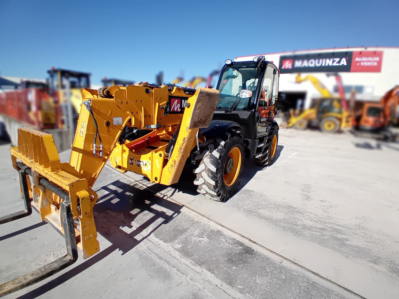 JCB 540.180 - Телескопичен товарач: снимка 5 JCB 540.180 - Телескопичен товарач: снимка 5