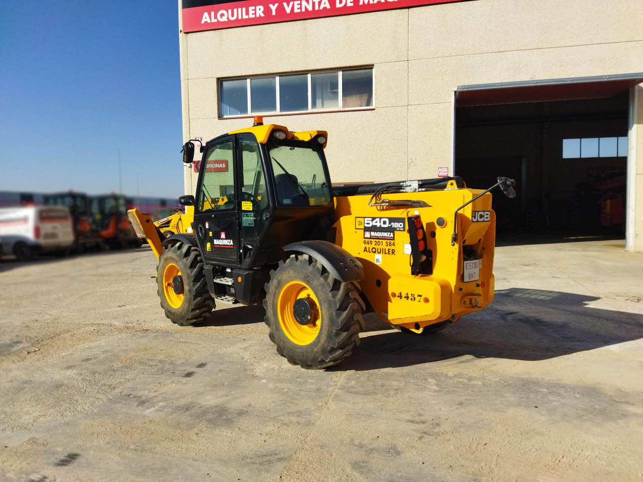 JCB 540.180 - Телескопичен товарач: снимка 3 JCB 540.180 - Телескопичен товарач: снимка 3