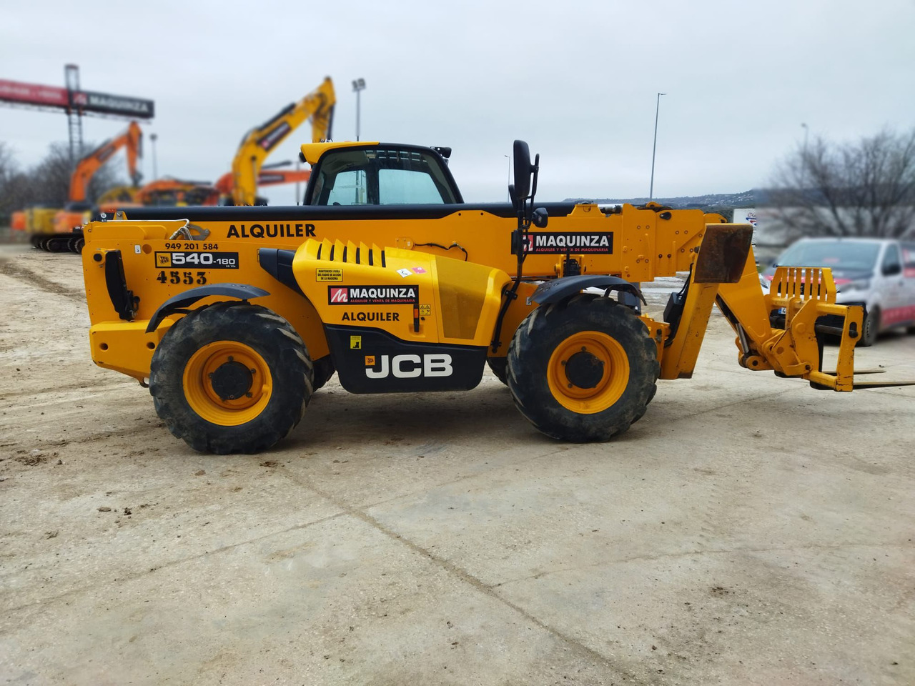 JCB 540.180 - Телескопичен товарач: снимка 2 JCB 540.180 - Телескопичен товарач: снимка 2