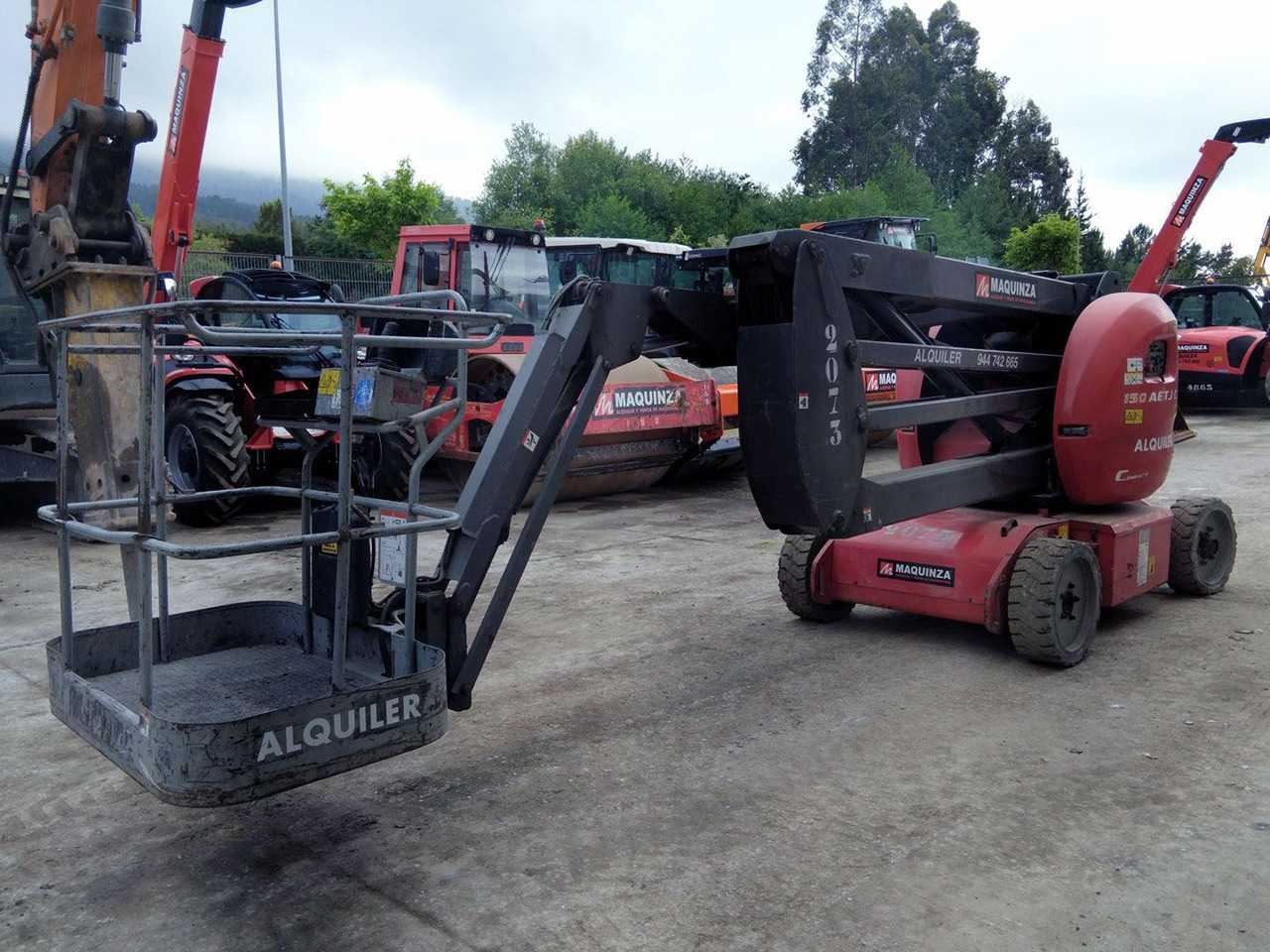 MANITOU 150AETJ C - Артикулираща платформа: снимка 2 MANITOU 150AETJ C - Артикулираща платформа: снимка 2