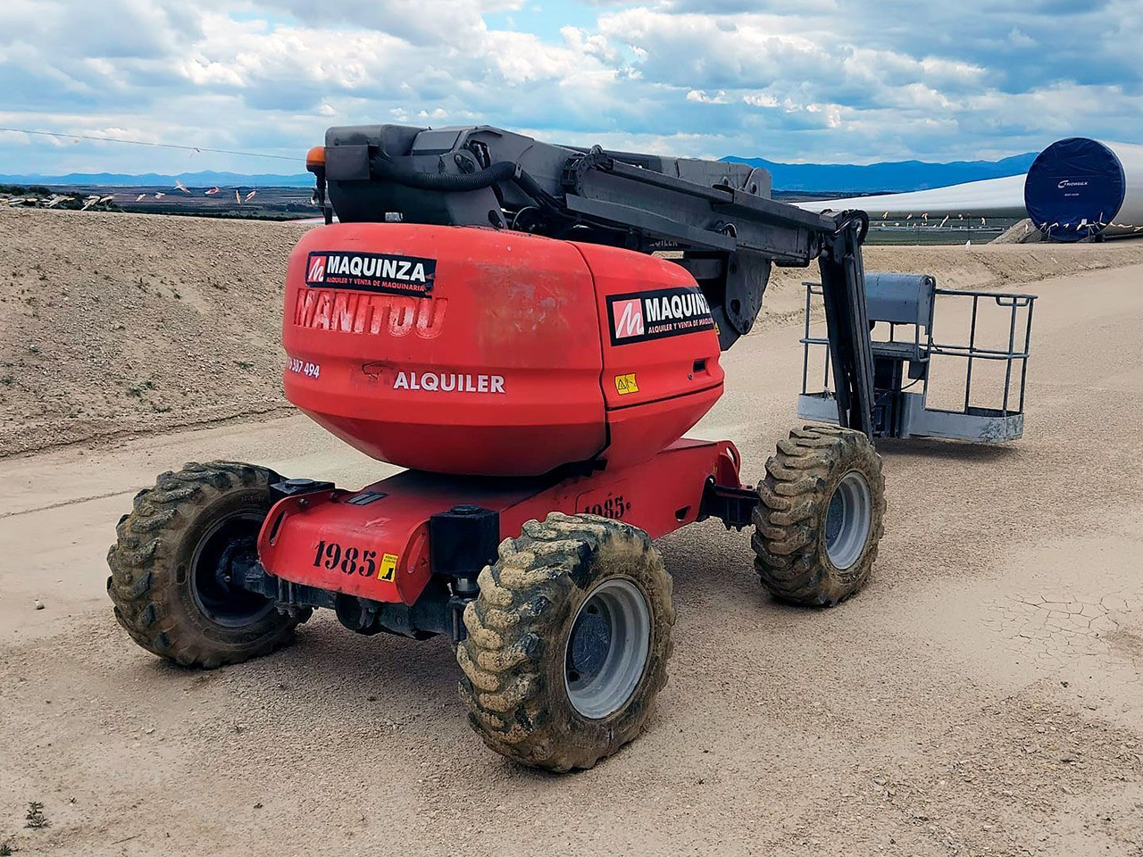 MANITOU 160ATJ EJE OSCILANTE - Артикулираща платформа: снимка 2 MANITOU 160ATJ EJE OSCILANTE - Артикулираща платформа: снимка 2