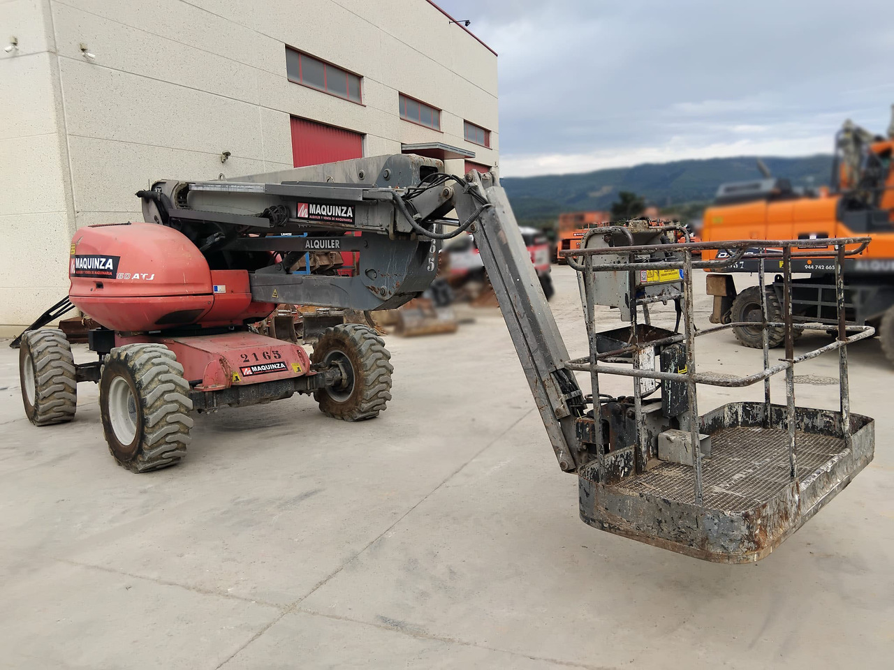 MANITOU 160ATJ EJE OSCILANTE - Артикулираща платформа: снимка 2 MANITOU 160ATJ EJE OSCILANTE - Артикулираща платформа: снимка 2
