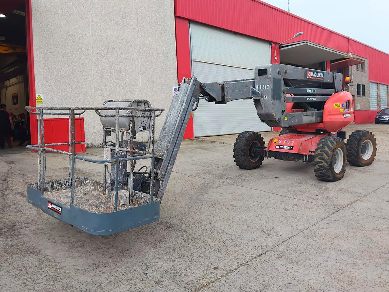 MANITOU 180ATJ - Артикулираща платформа: снимка 2 MANITOU 180ATJ - Артикулираща платформа: снимка 2