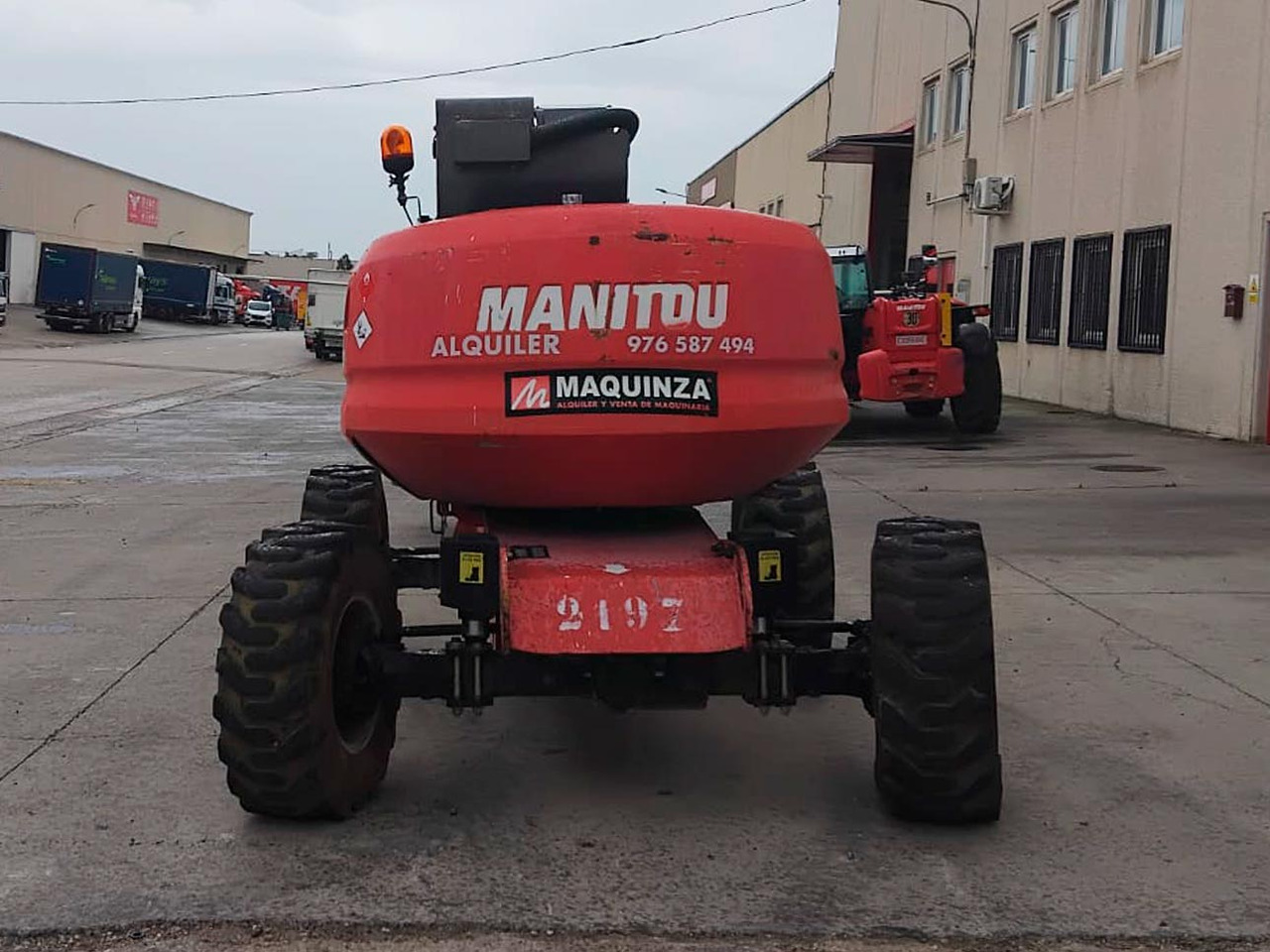 Артикулираща платформа MANITOU 180ATJ: снимка 7