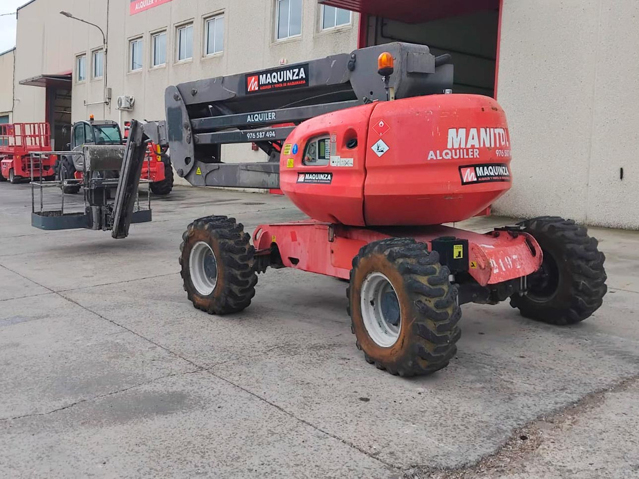 Артикулираща платформа MANITOU 180ATJ: снимка 8