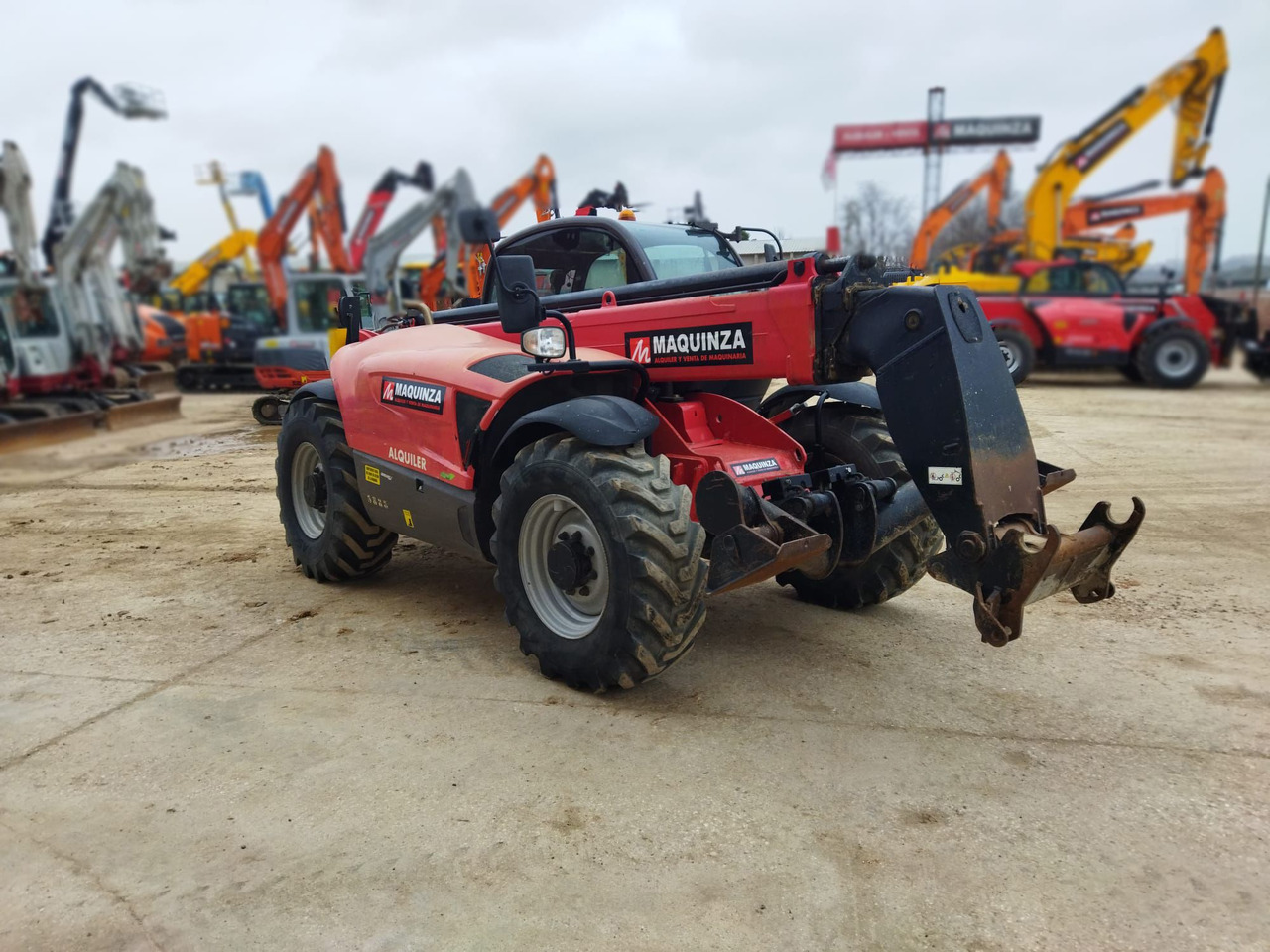 Телескопичен товарач MANITOU MT1335 EASY: снимка 8