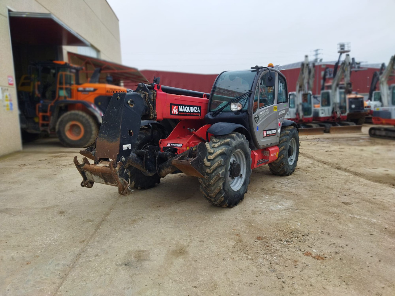 Телескопичен товарач MANITOU MT1335 EASY: снимка 7